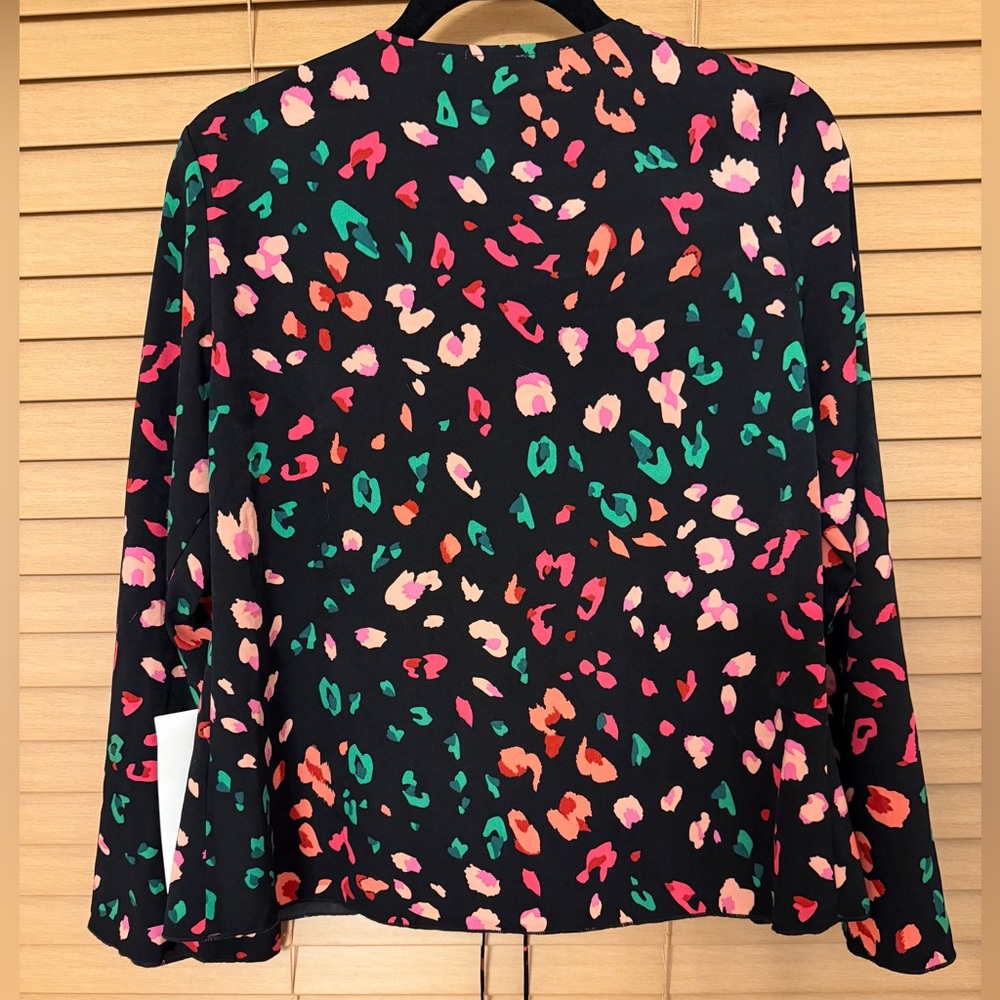 Never Fully Dressed Multicolor Animal Print Blouse - Picture 2 of 7